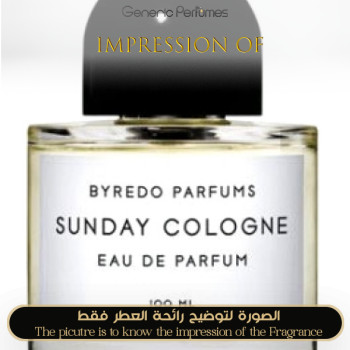 Inspired Byredo - Sunday Cologne Unisex - A+