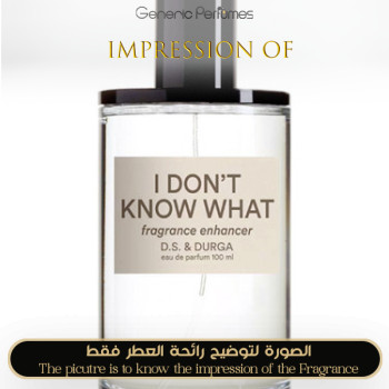 Inspired D.S. & Durga - I Don t Know What for Unisex - A+