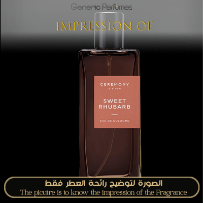 Inspired Ceremony - Sweet Rhubarb Eau De Cologne Unisex A+ Inspired Ceremony - Sweet Rhubarb Eau De Cologne Unisex A+