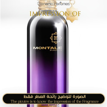 Inspired Montale - Dark Vanilla for Unisex