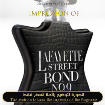 Inspired Bond No 9 - Lafayette Street Black for Unisex A+
