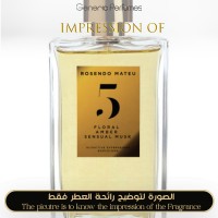 Rosendo Mateu Olfactive Expressions - N 5 Floral-Amber-Sensual-Musk for Unisex Rosendo Mateu Olfactive Expressions - N 5 Floral-Amber-Sensual-Musk for Unisex