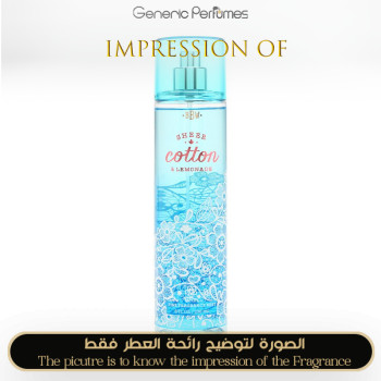 Inspired Bath and Body Works - Sheer Cotton and Lemonade for Women A+