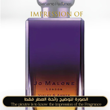 Inspired Jo Malone London - Violet Amber Absolu for Unisex - A+ Inspired Jo Malone London - Violet Amber Absolu for Unisex - A+