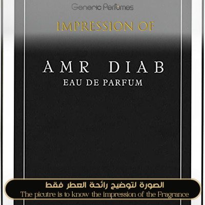 Amr Diab- Eau De Parfum 34 Limited Edition for Unisex - A+