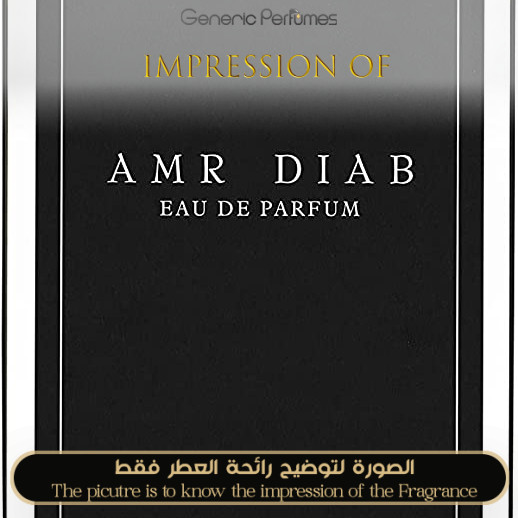 Amr Diab- Eau De Parfum 34 Limited Edition for Unisex - A+