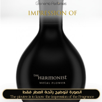 The Harmonist - Metal Flower for Unisex - A+