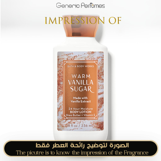 Inspired Bath and Body Works - Warm Vanilla Sugar for Women A+ Inspired Bath and Body Works - Warm Vanilla Sugar for Women A+