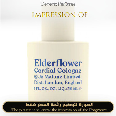 Inspired Jo Malone London - Elderflower Cordial Cologne for Unisex Inspired Jo Malone London - Elderflower Cordial Cologne for Unisex
