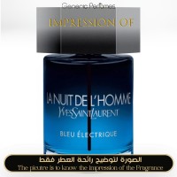 Yves Saint Laurent - La Nuit de L Homme Bleu Electrique for Man - A+ Yves Saint Laurent - La Nuit de L Homme Bleu Electrique for Man - A+