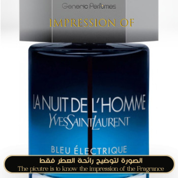 Inspired Yves Saint Laurent - La Nuit de L Homme Bleu Electrique for Man - A+