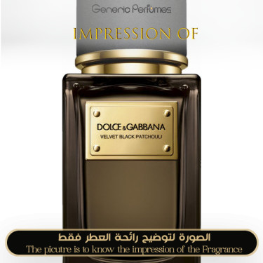 Inspired Dolce & Gabbana - Velvet Black Patchouli - A+ Inspired Dolce & Gabbana - Velvet Black Patchouli - A+