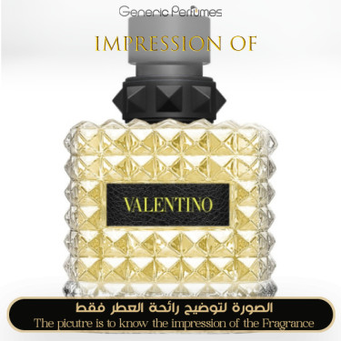 Inspired Valentino - Donna Born In Roma Yellow Dream for Women