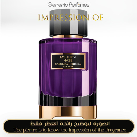 Inspired Carolina Herrera - Amethyst Haze for Unisex - A+ Inspired Carolina Herrera - Amethyst Haze for Unisex - A+