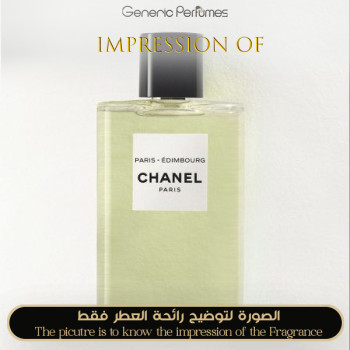 Inspired Chanel - Paris – Edimbourg for Unisex - A+