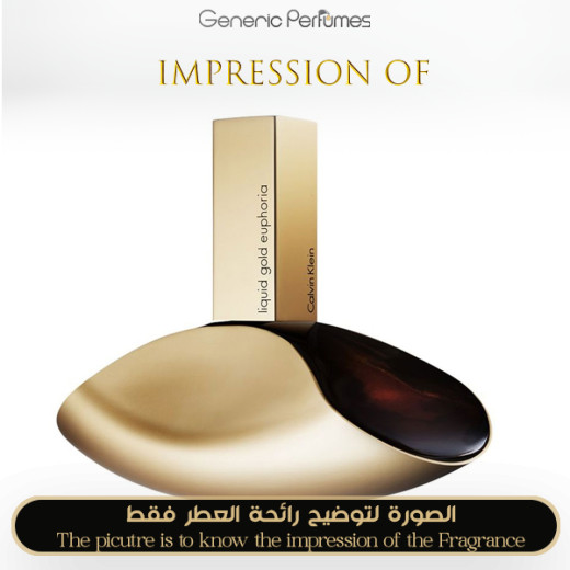 Inspired Calvin Klein - Liquid Gold Euphoria for Women - A+ Inspired Calvin Klein - Liquid Gold Euphoria for Women - A+