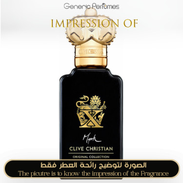 Inspired Clive Christian - X Myrrh for Unisex - A+