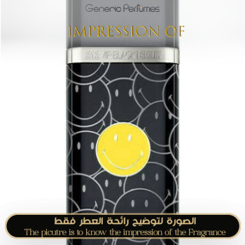 Inspired Carolina Herrera - 212 VIP Black Smiley for Man A+