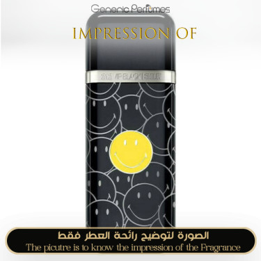 Inspired Carolina Herrera - 212 VIP Black Smiley for Man A+ Inspired Carolina Herrera - 212 VIP Black Smiley for Man A+
