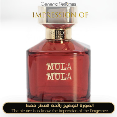 Inspired Byron Parfums - Mula Mula Rouge Extreme for Unisex High Quality - A++ Inspired Byron Parfums - Mula Mula Rouge Extreme for Unisex High Quality - A++