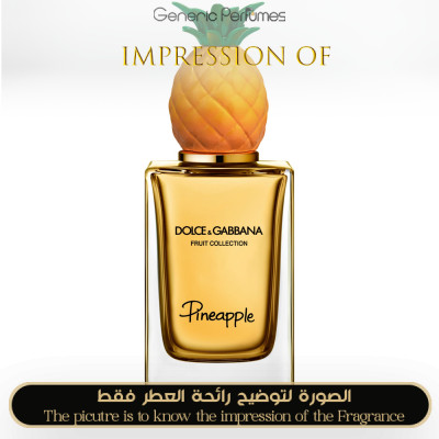 Inspired Dolce&Gabbana - Pineapple for Unisex Inspired Dolce&Gabbana - Pineapple for Unisex