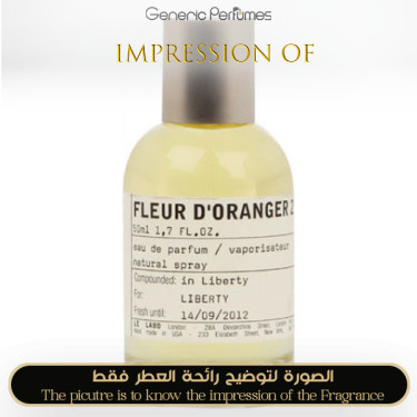 Inspired Le Labo - Fleur d Oranger 27 for Unisex - A+