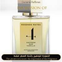 Rosendo Mateu Olfactive Expressions - N 4 Saffron Oud Vanilla for Unisex A+ Rosendo Mateu Olfactive Expressions - N 4 Saffron Oud Vanilla for Unisex A+