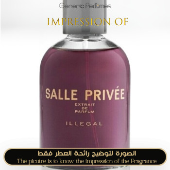 Inspired Salle Privee - Illegal for Unisex - A+