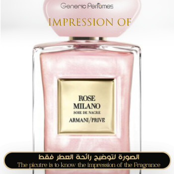 Inspired Giorgio Armani - Rose Milano Soie de Nacre for Women A+