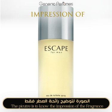 Inspired Calvin Klein - Escape for Man