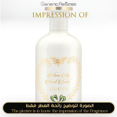 Inspired Gucci - Where My Heart Beats for Unisex A+ Inspired Gucci - Where My Heart Beats for Unisex A+