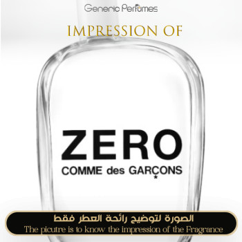 Inspired Comme des Garcons - Zero for Unisex - A+