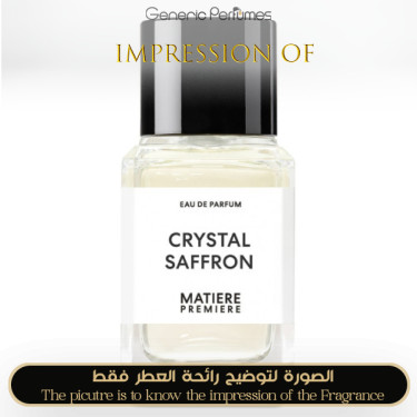 Inspired Matiere Premiere - Crystal Saffron for Unisex A++