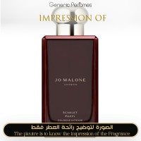 Jo Malone London - Scarlet Poppy Cologne Intense for Unisex - A+ Jo Malone London - Scarlet Poppy Cologne Intense for Unisex - A+