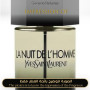 Inspired Yves Saint Laurent - La Nuit de L Homme for Man - A+