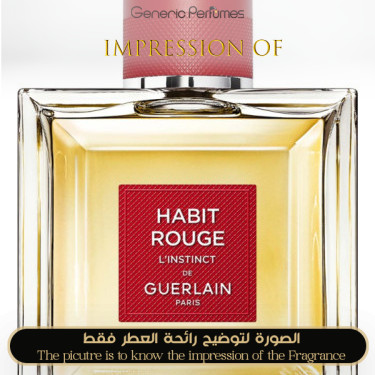 Inspired Guerlain - Habit Rouge L Instinct for Man - A+ Inspired Guerlain - Habit Rouge L Instinct for Man - A+