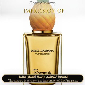 Inspired Dolce & Gabbana - Pineapple for Unisex - A+