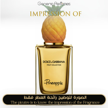 Inspired Dolce & Gabbana - Pineapple for Unisex - A+ Inspired Dolce & Gabbana - Pineapple for Unisex - A+