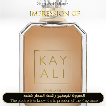 Inspired Kayali - Vanilla 28 for Unisex Inspired Kayali - Vanilla 28 for Unisex