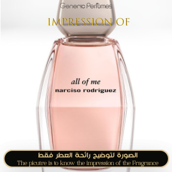 Inspired Narciso Rodriguez - All Of Me for Women - A+