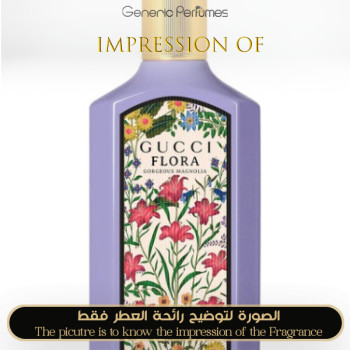 Inspired Gucci - Flora Gorgeous Magnolia for Women - A+