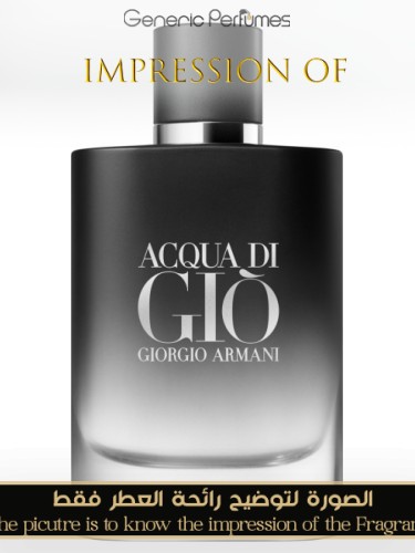Giorgio Armani Acqua di Gio Parfum for Man Giorgio Armani Designer Perfume Oils