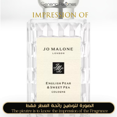Inspired Jo Malone London - English Pear - Sweet Pea for Unisex Inspired Jo Malone London - English Pear - Sweet Pea for Unisex