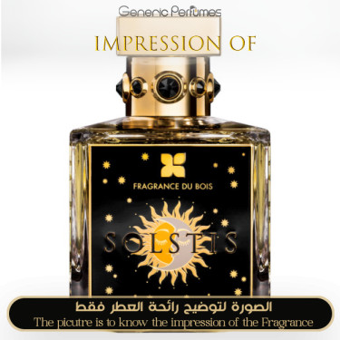 Inspired Fragrance Du Bois - Solstis for Unisex - A+ Inspired Fragrance Du Bois - Solstis for Unisex - A+