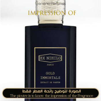 Inspired Ex Nihilo - Gold Immortals Extrait for Unisex