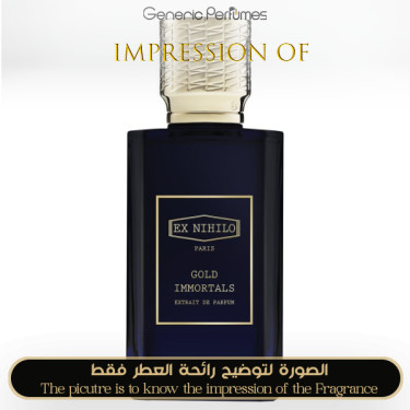 Inspired Ex Nihilo - Gold Immortals Extrait for Unisex Inspired Ex Nihilo - Gold Immortals Extrait for Unisex