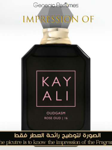 Kayali - Oudgasm Rose Oud 16 Intense for Unisex A+ Kayali Premium