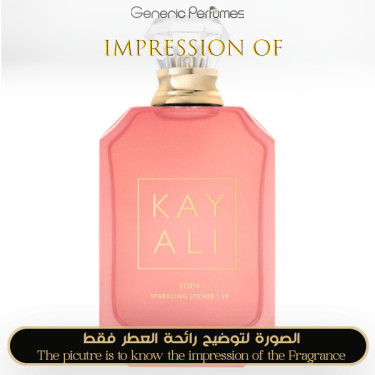 Inspired Kayali - Eden Sparkling Lychee 39 EDP for Women Inspired Kayali - Eden Sparkling Lychee 39 EDP for Women