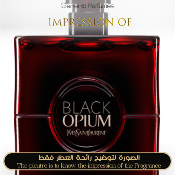 Inspired Yves Saint Laurent - Black Opium Over Red for Women