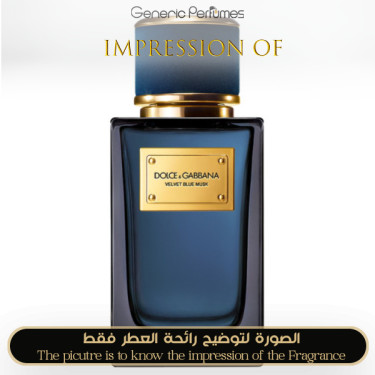 Inspired Dolce&Gabbana - Velvet Blue Musk for Unisex